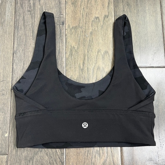 Lululemon Align Reversible Bra Black / Heritage 365 Camo - Picture 5 of 8